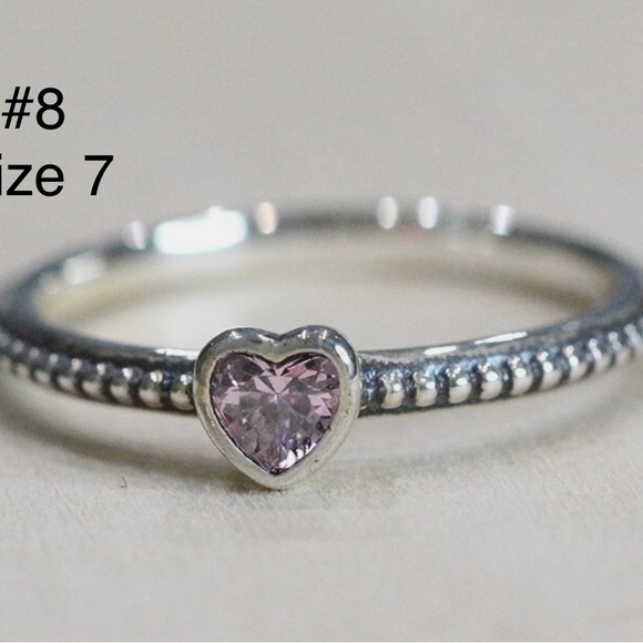 Pandora Jewelry - Pandora pink heart ring